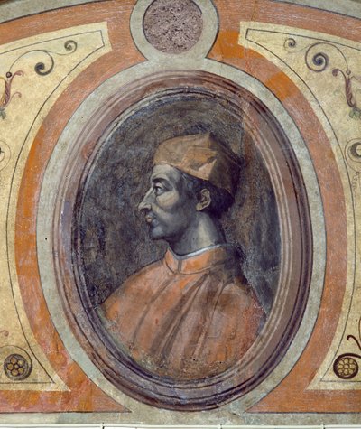 Portrait of a Man, Camera della Fama, 1548 by Giorgio Vasari
